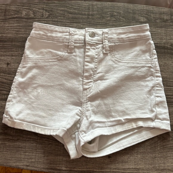 wild fable Pants - Highest Rise Wild Fable White Jean Shorts